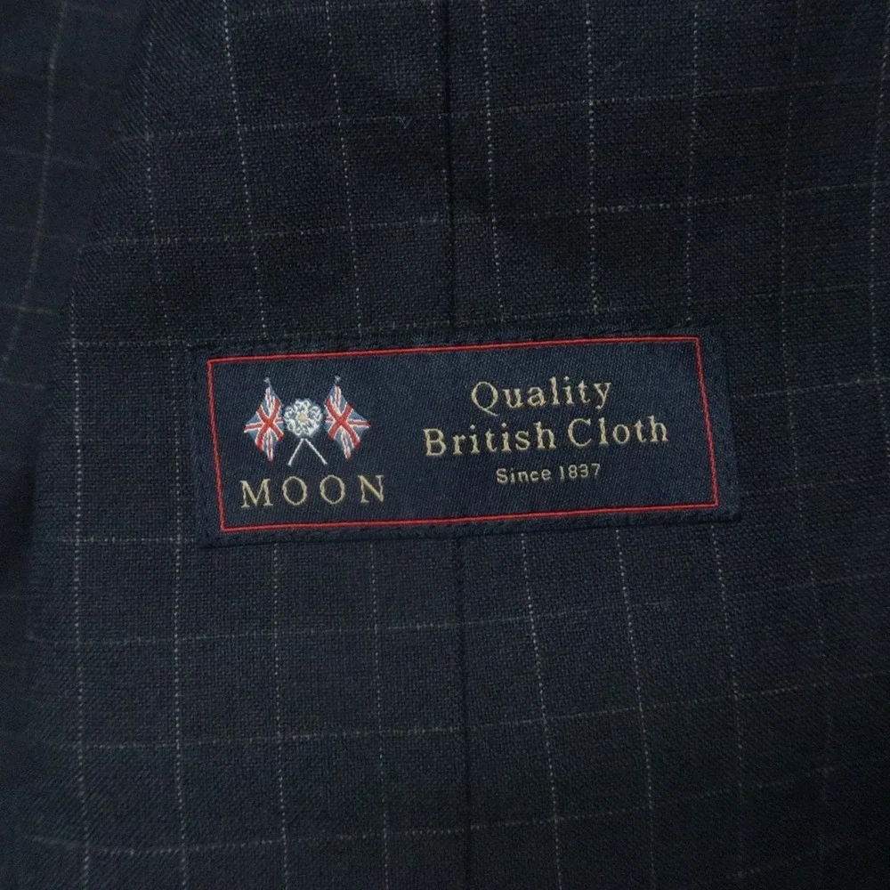 J Crew Blazer Mens Large 40R Blue Ludlow Slim Fit‎ Abraham Moon Wool